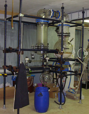 Forced circulation evaporator