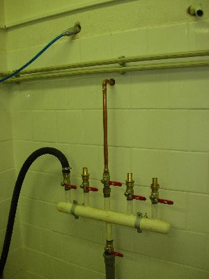 Steam hub