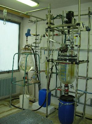 Pilot plant 50L and 30L reactor with coolers