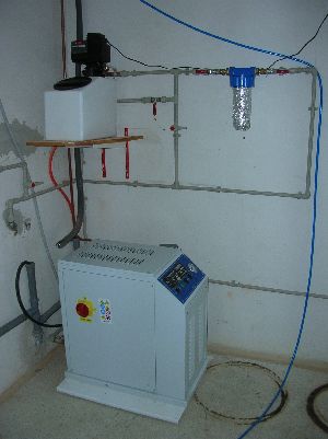 Stream generator 19 kW - the heart of the plant